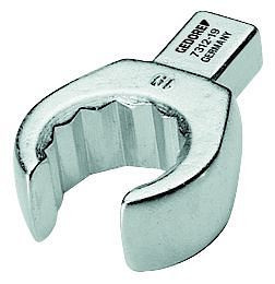 GEDORE Einsteck-Ringschlüssel offen, 9x12, 17 mm, 7685880
