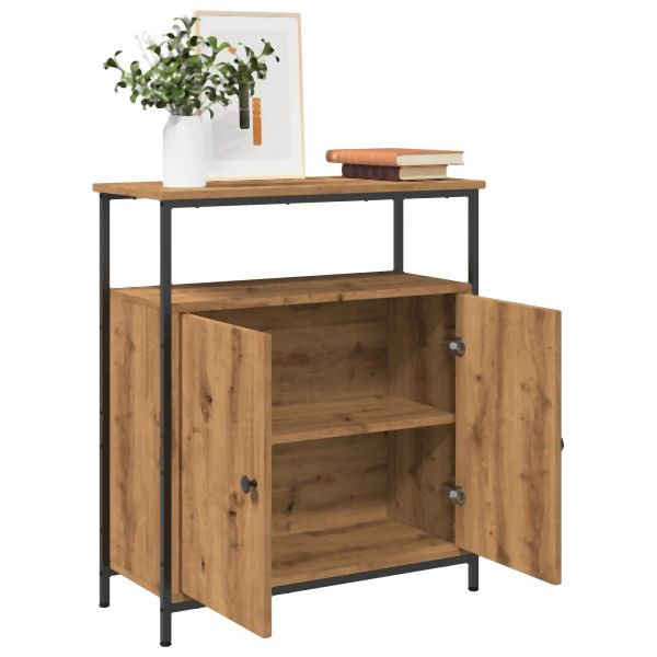 vidaXL Sideboard Artisan-Eiche 70x30x80 cm Holzwerkstoff, 857473