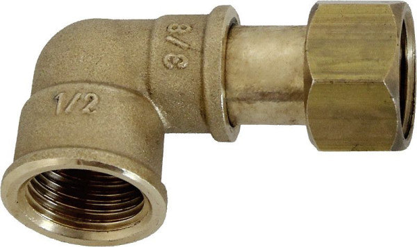 Patura Winkelverschraubung 1/2" IG x 1/2" AG, 1020352