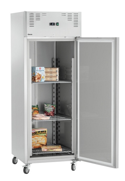 Bartscher Tiefkühlschrank TKGN1-112 mit höhenverstellbaren Rosten, 700852