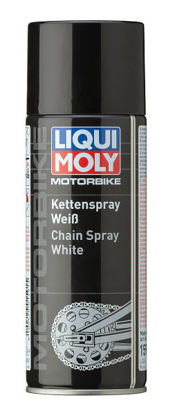 LIQUI MOLY Motorbike Kettenspray weiß, Dose Aerosol, VE: 0,4 Liter, 1591