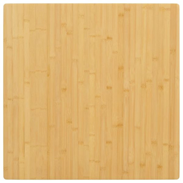 vidaXL Tischplatte 70x70x4 cm Bambus, Top-Qualität, 352707