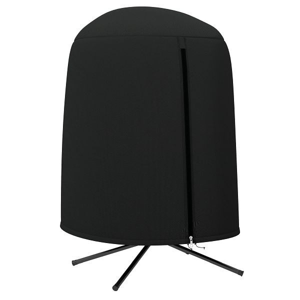 Outsunny Schutzhülle für Hängesessel, wasserdicht, staubdicht, Polyester, Ø128 x 190 cm, Schwarz, 84A-334V00BK