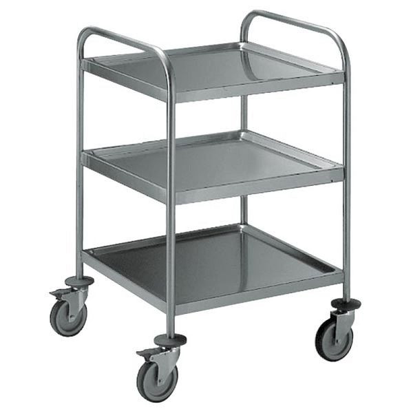 KBS Servierwagen IP0021 mit 3 Ablageböden, zerlegt, 900x590x930 mm, 70960003