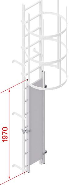 HYMER Aufstiegsperre, abschließbar, Aluminium, 0051637, 4019502327665