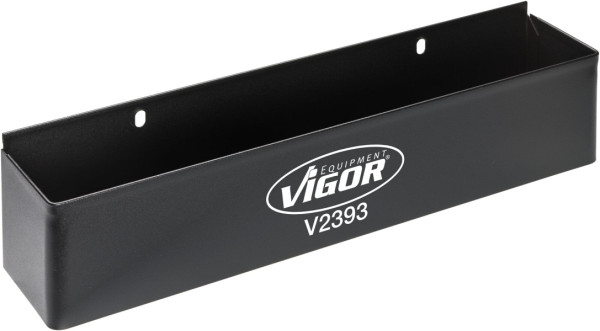 VIGOR Dosenhalter, für Series M, Series L, Series XL, Series XD (ausgenommen V4481-X), bis zu 5 Dosen, L x B: 430 mm x 90 mm, V2393