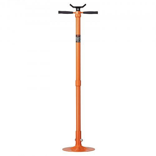 VEVOR Unterlift-Stützständer 750 kg, Hebehöhe 134-193 cm, lagermontierter Drehgriff, selbstsichernde Gewindeschraube, Räder, Orange, QCSJJAQZJYXDZXD1EV0