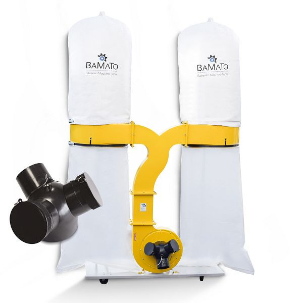 BAMATO Absauganlage mit Y-Adapter (400V), AB-3900, 4260537611759