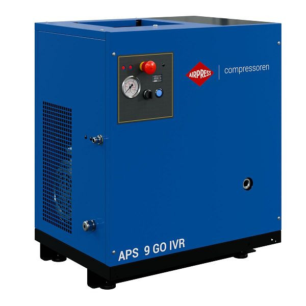 Airpress Schraubenkompressor 10 PS/7.5 kW 10 bar 264-798 l/min (APS 9 GO IVR), 361809-IVR