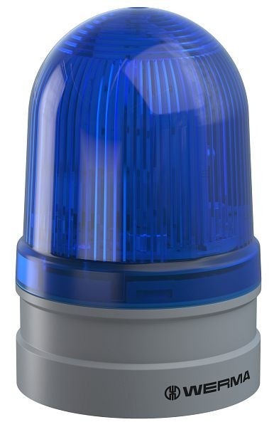 WERMA Midi TwinFLASH 115-230VAC BU- blau, 261.520.60