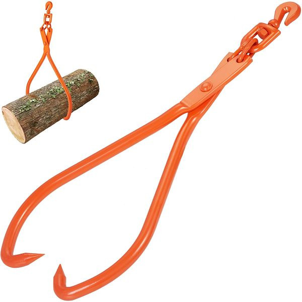 VEVOR Holzschleuderzange, 32 Zoll, 2 Klauen, Holzhebezange, robust, drehbar, YMQZQ32YC2ZK2CS2WV0