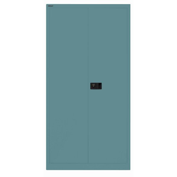 Bisley Flügeltürenschrank UNIVERSAL, 3 Fachböden für 4 Ordnerhöhen, 674 doulton, Belastbarkeit: 80kg je Fachboden, E722A03G674