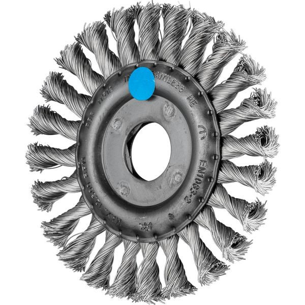 Pferd Rundbürste, gezopft RBG 11512/22,2 INOX 0,35, VE: 10 Stück, 43302122