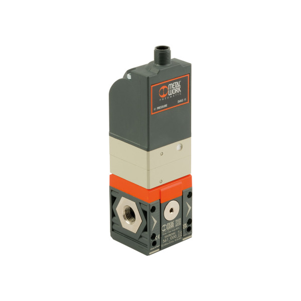Metal Work Präzisions-Proportional-Druckregler »SYNTRONIC«, BG1, G1/8, ferngesteuert, 0…10 V, 146644