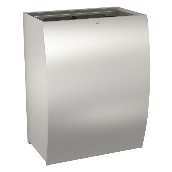 KWC Abfallbehälter, STRATOS, Edelstahl, Aufputz, 396x521x270 mm, 45l, 3600008930