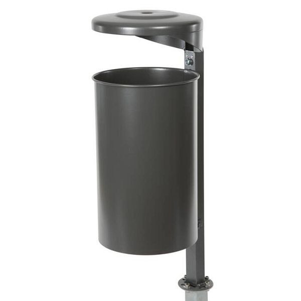 Stein HGS Abfallbehälter -State Colorado-, DB 701 hellgrau-eisenglimmer, 25718