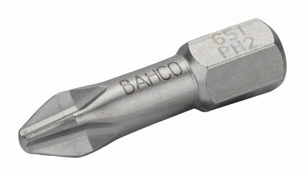 Bahco 1/4" Bits, 25 mm, Edelstahl, PH 3, 10er Pack, 65I/PH3