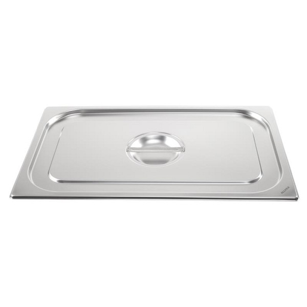 ALLPAX Deckel für GN Behälter 1/1 aus Edelstahl, ohne Löffeleinschnitt, 10007168