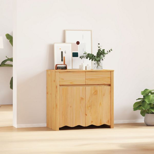 vidaXL Sideboard "DRAMMEN" 79x43x75,5 cm Massivholz Kiefer, 42003040