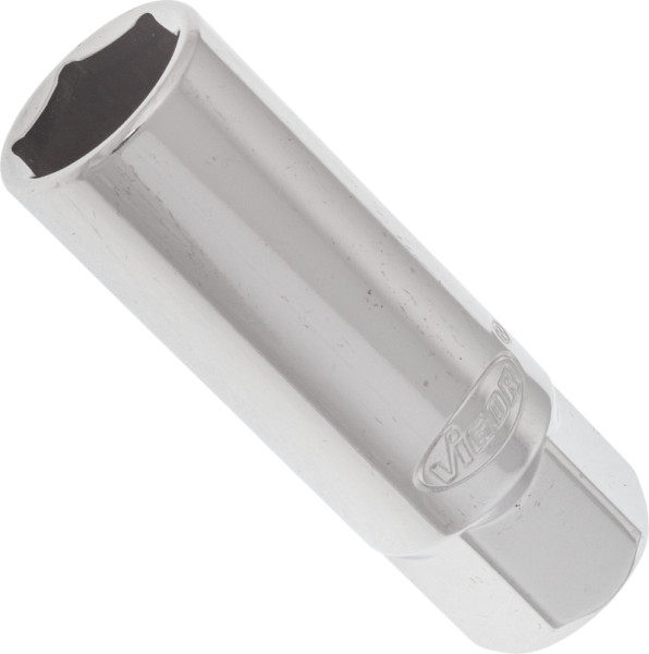 VIGOR Zündkerzen-Einsatz, Vierkant hohl 10 mm (3/8 Zoll), Außen-Sechskant Profil, 16 mm, V2119N