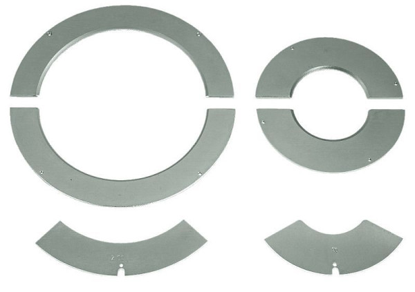 Rothenberger Reduktions-Spanneinsatz für P250A, 200mm, 4 Metall-Halbschalen, 55718