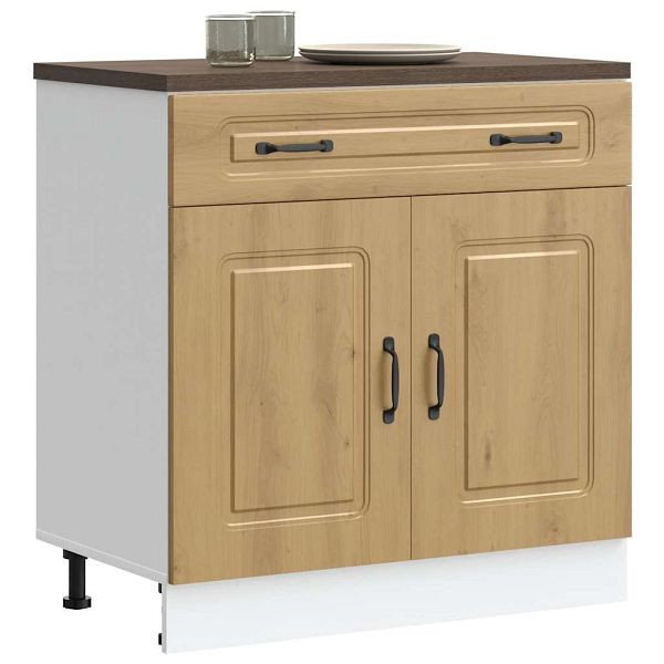 vidaXL Küchenunterschrank Kalmar Artisan-Eiche Holzwerkstoff, 853506