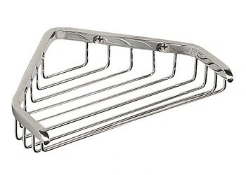 DREILICH Edelstahlverarbeitung Eck-Seifenkorb 2212/ Oberfläche hochglanzpoliert, 3002140018