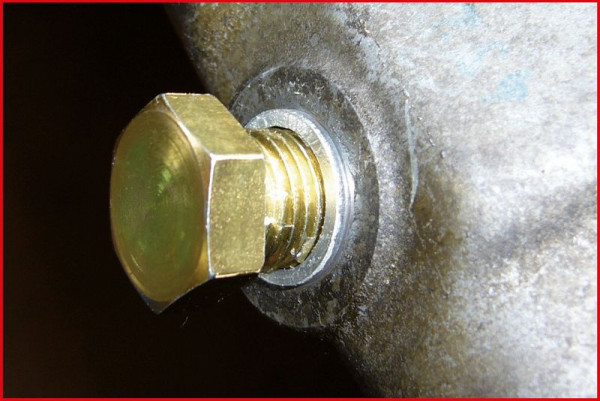 KS Tools Ölablassschrauben für Ölwannenreparatur, M13x1,5, VE: 10 Stück, 150.1447