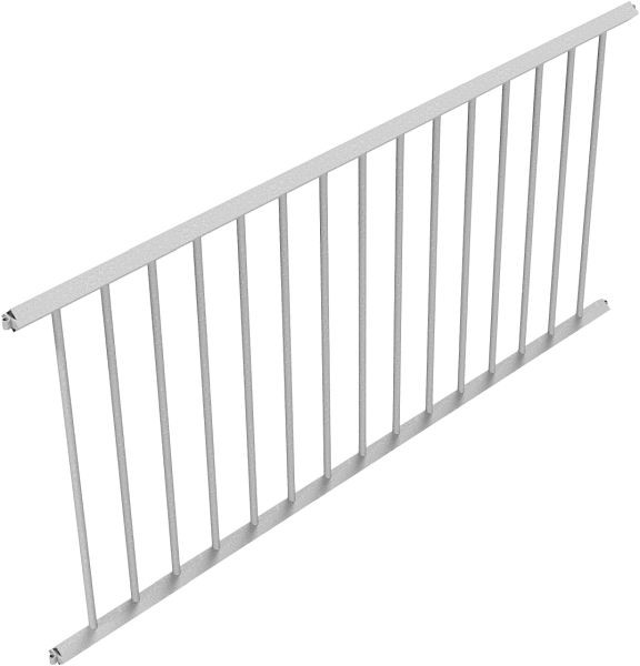 Schake Schutzzaungitter, Zaunfeld, Achsabstand: 2000 mm, feuerverzinkt, 418_20