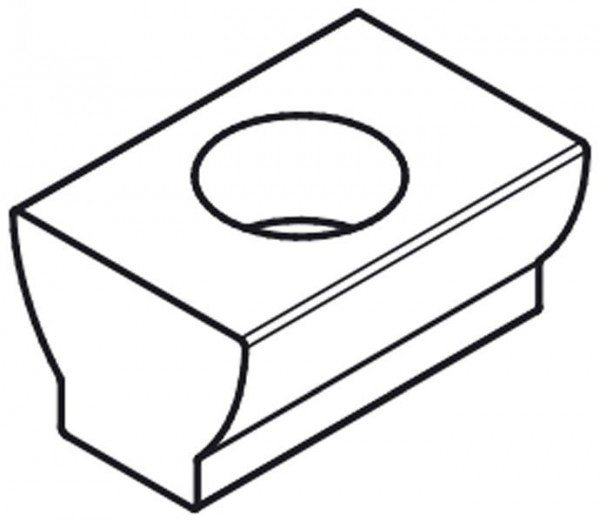 Mitee-Bite Doppelkeil-Stahlprofil für X80500/X80050, X60310