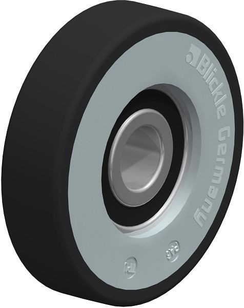 Blickle FPTH 80x20/17-14K Rad aus Thermoplastisches Polyurethan, Grau, 842324