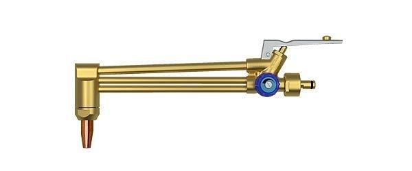 MWW Schneideinsatz gasemischend Hebelventil 90° - gerade Rohre, Edelstahlrohr, 10350H
