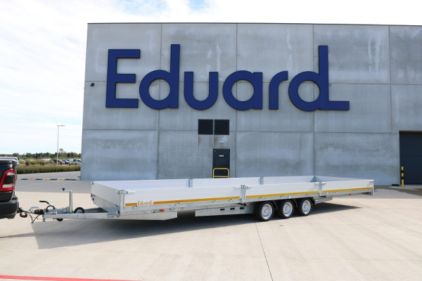 Eduard 8522 GT 3500 kg Hochlader Anhänger, Maße: 2200 x 8560 x 300 mm, SW11847