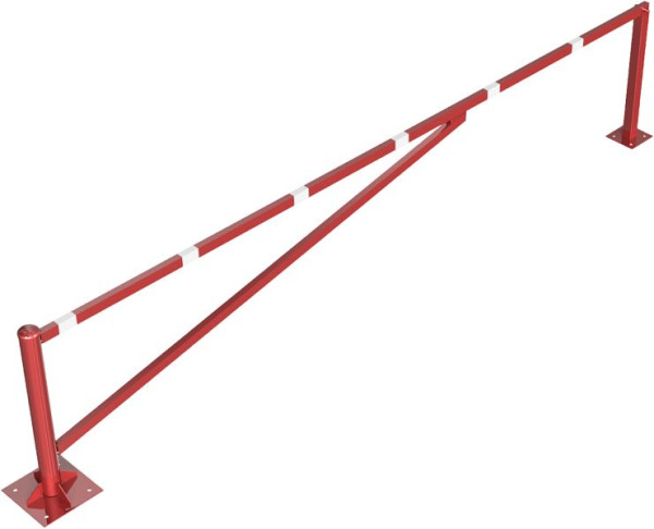 Schake Drehschranke, für Dübel Befestigung, Lichte Weite: 4500 mm, für Vorhangschloss, 413_450VBP