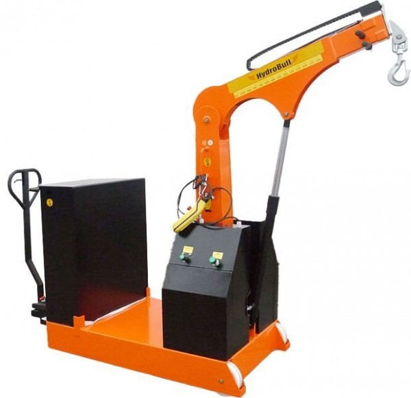 Elektrobull Elektrokran mit Gegengewicht mit Elektrohub und 1000kg Tragkraft, HB1000GKB17FaPo