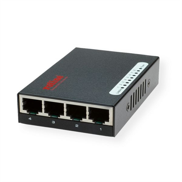 ROLINE Fast Ethernet Switch, Pocket, 8 Ports, 21.14.3134