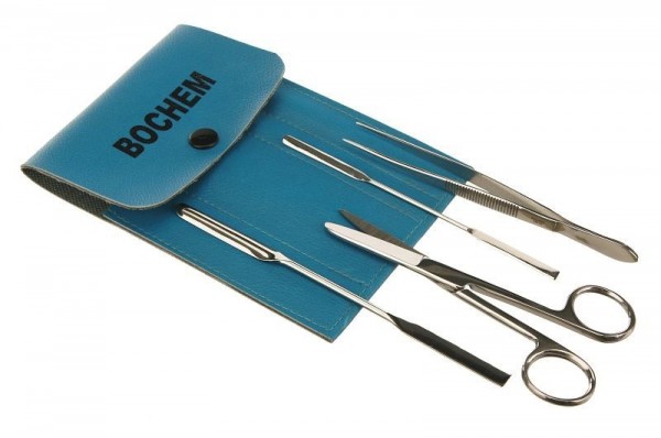 Bochem Labor-Set 4-teilig, 18/10 Stahl, L=170mm, B=120mm, 33999