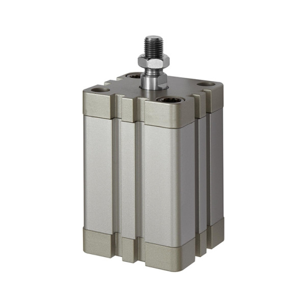 Riegler Kompaktzylinder, einfachwirkend, AG, eingefahren, Ø63, Hub25, G1/8, ISO21287, 155895