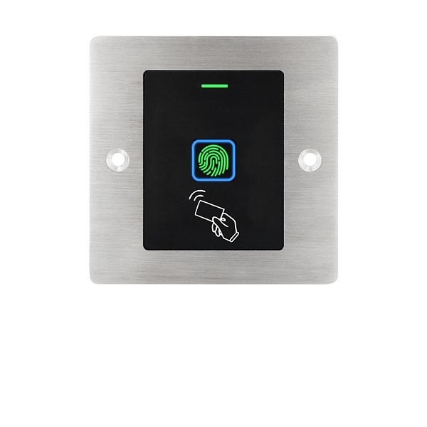 Anthell Electronics wetterfester Unterputz-Fingerabdruck & RFID Zutrittskontroller, AE-FR1