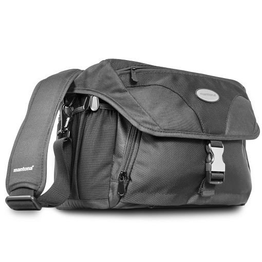 Mantona Neolit II Fototasche, Produktfarbe: Schwarz, 1017944, 4260191246021