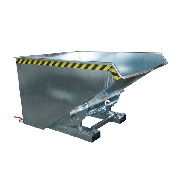 STEIN HGS Späne-Kippbehälter EXPO-E, ohne Farbe, feuerverzinkt, 1.700 m³, 1500 kg, 79398.0012
