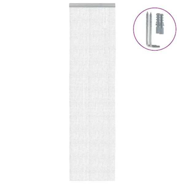 vidaXL Türvorhang aus Ketten 56x186 cm Aluminium, 4010006