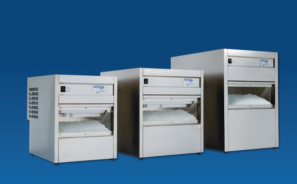Wessamat Eiswürfelbereiter Top-Line, Wellentechnik, Luftkühlung, 33 kg, Leistung: 24 kg/Tag, 1020