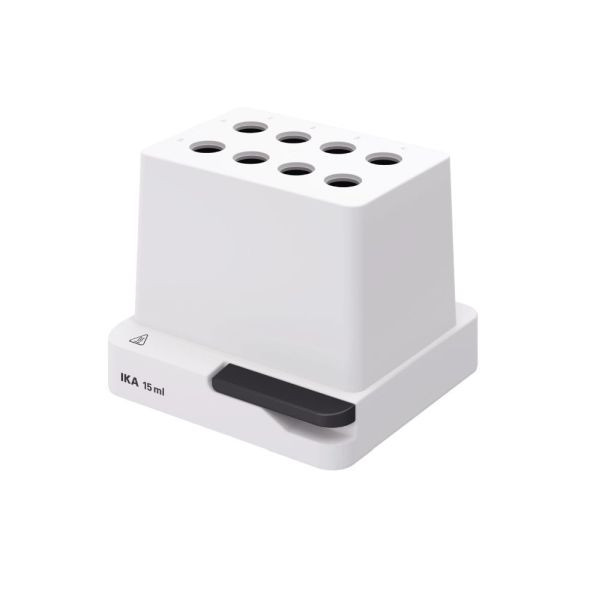 IKA Aufsatz für Gefäße, 8 x 15 ml Gefäße, MX 15.0 ml, 0030000821