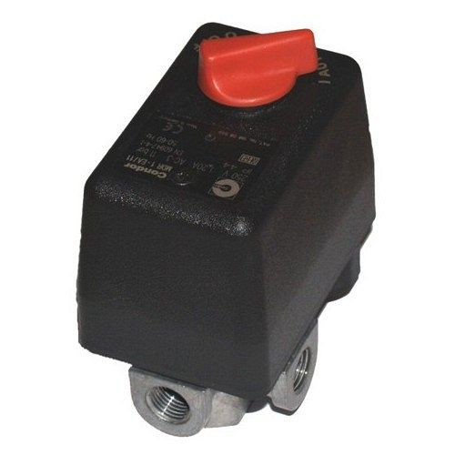 AEROTEC Druckschalter MDR1 - 230 V - 10 bar - 3/8 Zoll IG - 3 Abg. 1/4 Zoll IG, 25590010