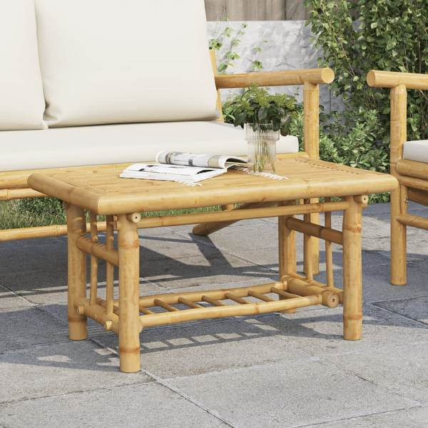vidaXL Couchtisch 70x45x36 cm Bambus, 368045, 8721102633096