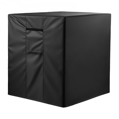 VEVOR Klimaanlagenabdeckung, 863x812x762 mm, dreischichtig, wasserdichtes Polyester, universell, Schutz für Außen, schwarz, KDZSWLDSZJZXWK4R8001V0