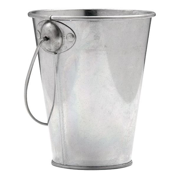 Olympia Serviereimer mit 2 Henkeln 9,5cm, verzinkter Stahl, DM209