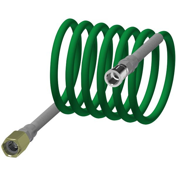 KWC Spiralschlauch mit Übergangsstücken und Dichtungen für Augendusche, 2000109548