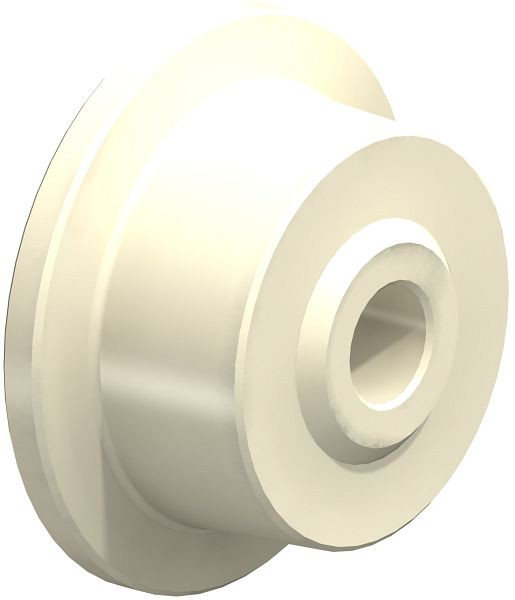 Blickle SPKGSPO 75G Rad aus Gusspolyamid, Weiß, 755240